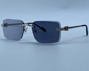 Zovict Prism Rimless Sunglasses by Zovict