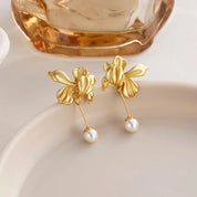 Sovict Golden Frost Zircon Earrings