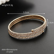 Sovict Elastic Zircon Bracelet