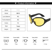 Zovict 2000s Wrap Sunglasses by Zovict