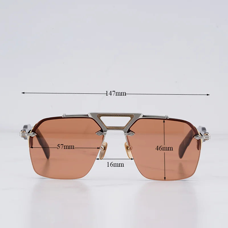 Zovict Noir Pilot Sunglasses by Zovict