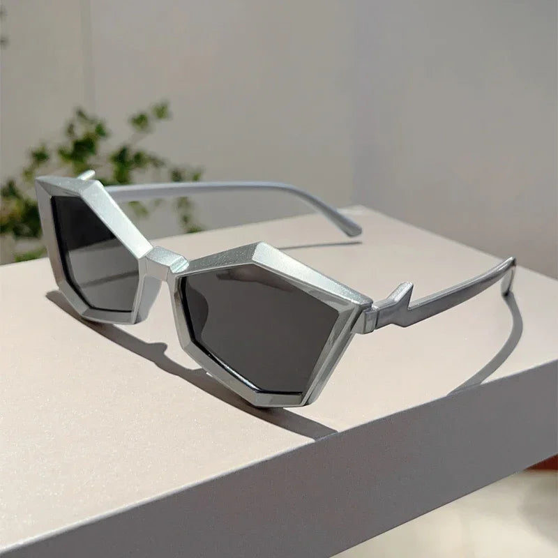 Zovict Mirage Irregular Sunglasses by Zovict