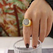 Sovict Rhinestone Luxe Ring