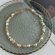 Sovict Retro Pearl Bead Choker
