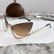 Zovict Crystal Cat Eye Sunglasses by Zovict