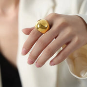 Sovict Oval Chunky Ring