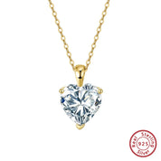Sovict Silver Heart Pendant