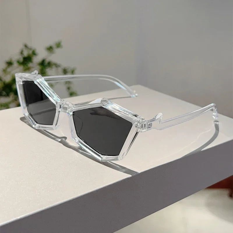 Zovict Mirage Irregular Sunglasses by Zovict