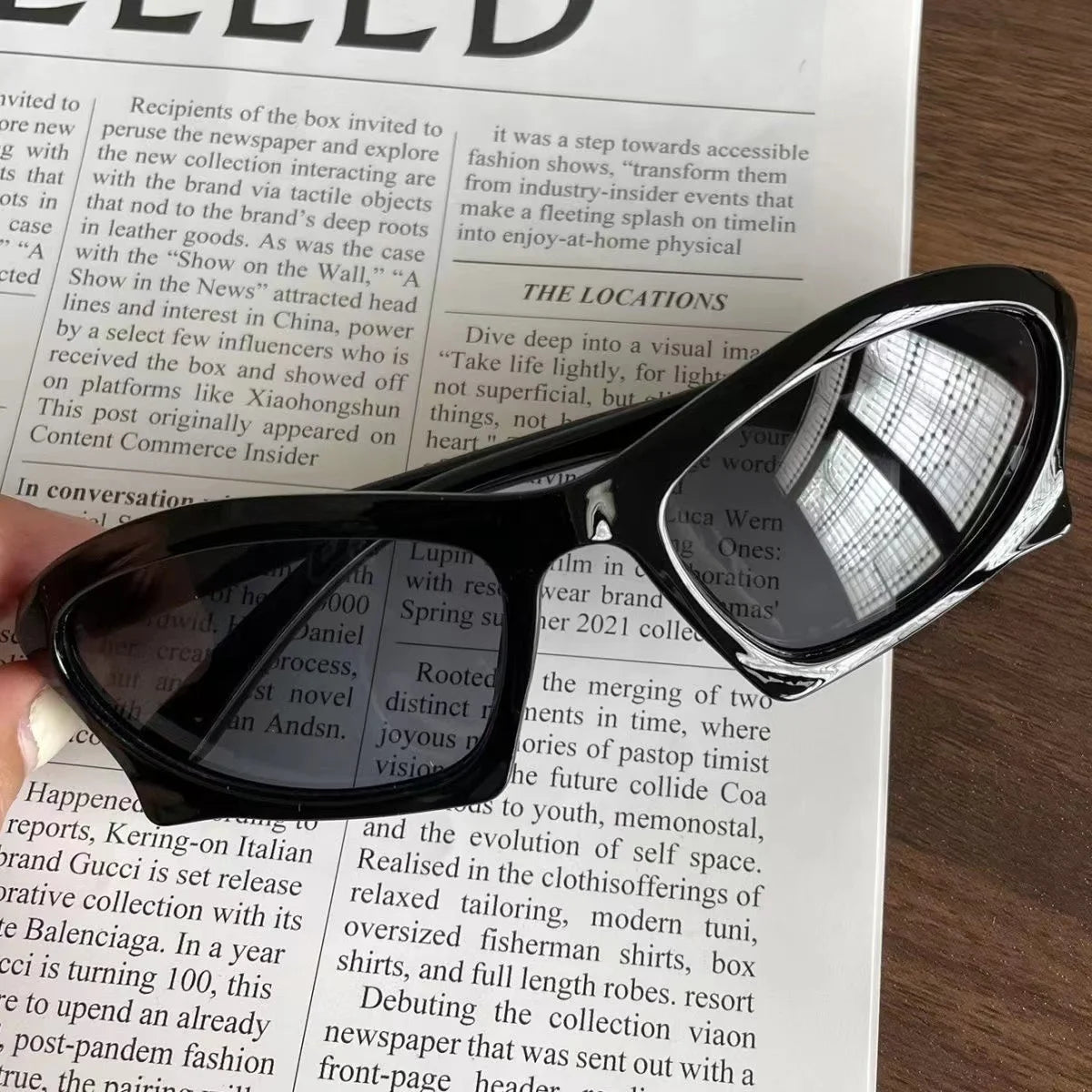 Zovict Grid Polarized Sunglasses by Zovict