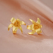 Sovict Golden Frost Zircon Earrings