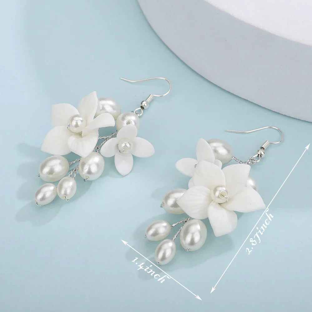 Sovict Ceramic Rose Pearl Drops