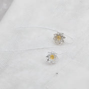 Sovict Golden Frost Zircon Earrings