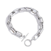 Sovict Sculpted Toggle Chain Bracelet