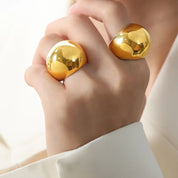 Sovict Oval Chunky Ring