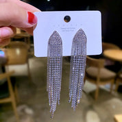 Sovict Chain Tassel Earrings