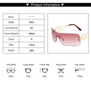 Zovict Nova Rimless Sunglasses by Zovict
