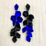 Sovict Acrylic Flower Tassel Earrings