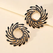 Sovict Sunflower Crystal Studs