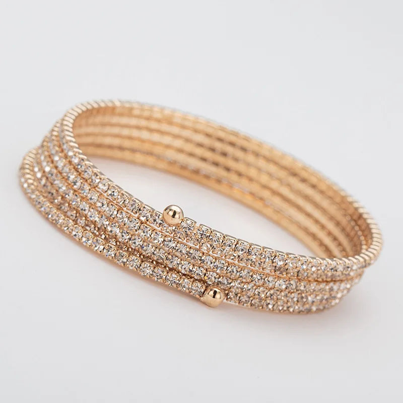 Sovict Elastic Zircon Bracelet