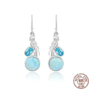 Sovict Larimar Streamline Earrings
