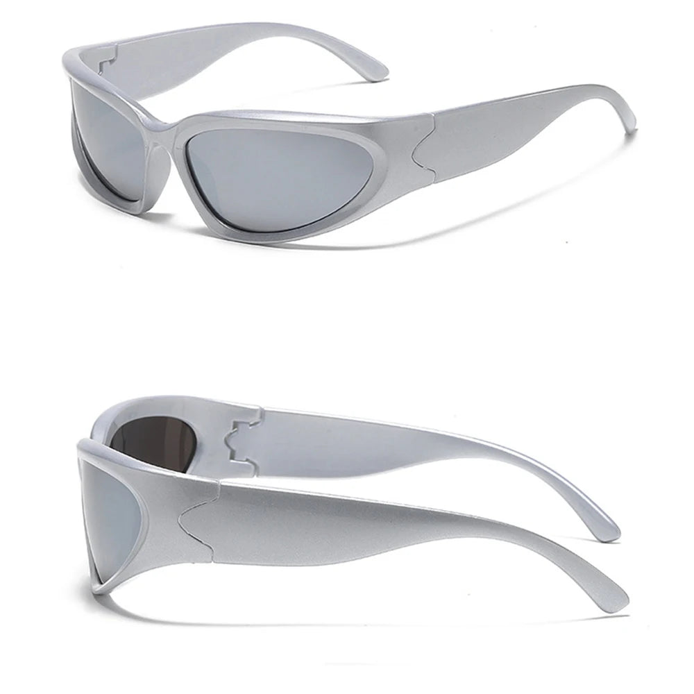 Zovict White Punk Goggles by Zovict