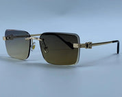 Zovict Prism Rimless Sunglasses by Zovict