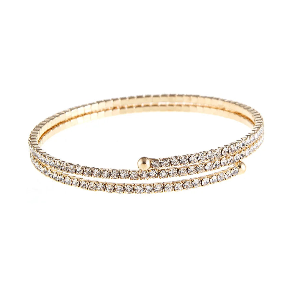 Sovict Elastic Zircon Bracelet
