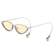 Zovict Pearl Cat Eye Sunglasses by Zovict