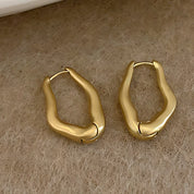 Sovict Golden Frost Zircon Earrings