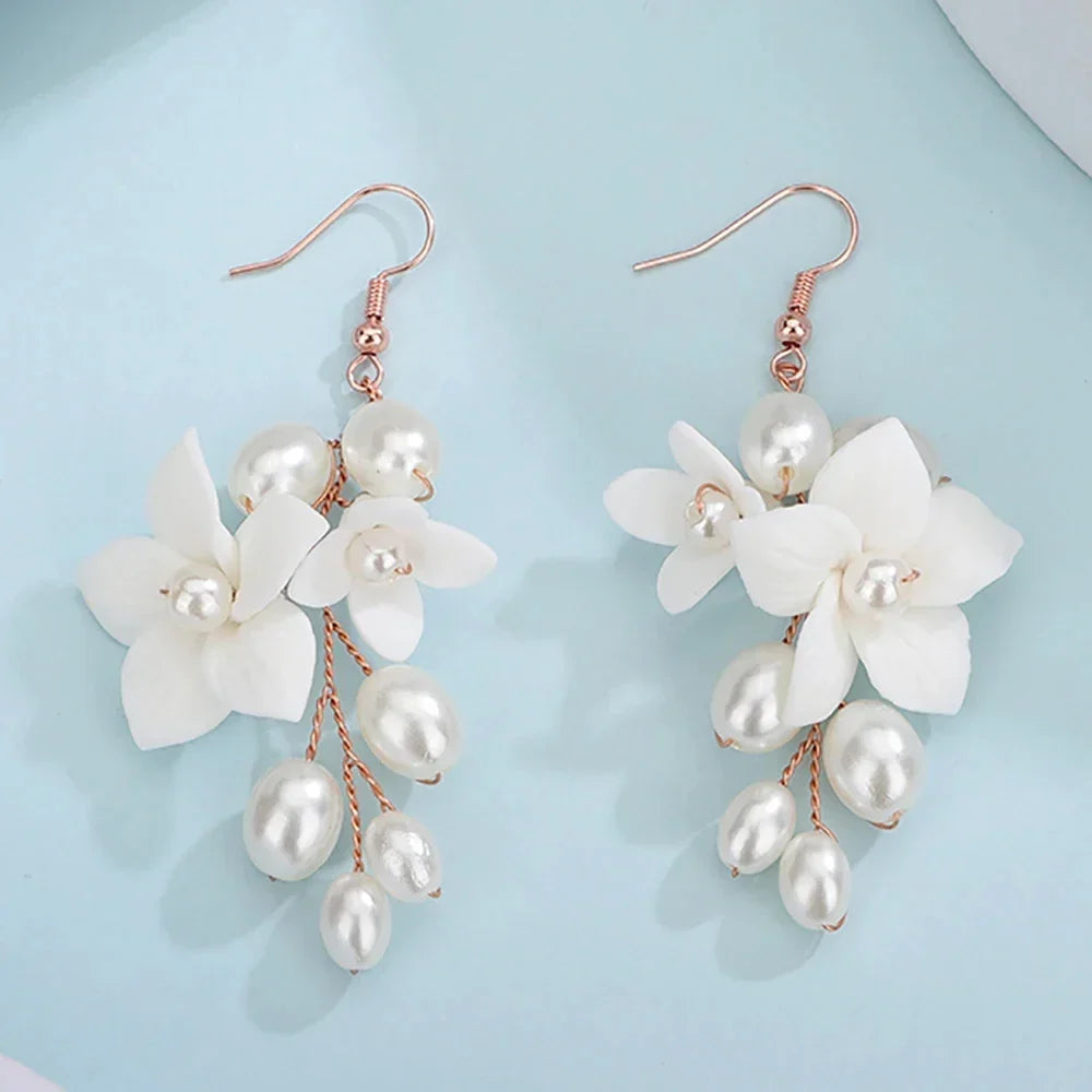 Sovict Ceramic Rose Pearl Drops
