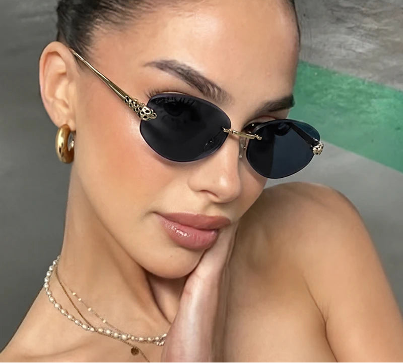 Zovict Leopard Hex Sunglasses by Zovict