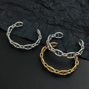 Sovict Molded Gold Cuff