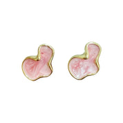 Sovict Cloud Glaze Stud Earrings