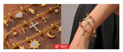 Sovict Gold Charm Bracelet