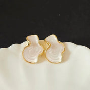 Sovict Cloud Glaze Stud Earrings