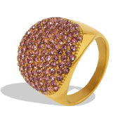 Sovict Turquoise CZ Band