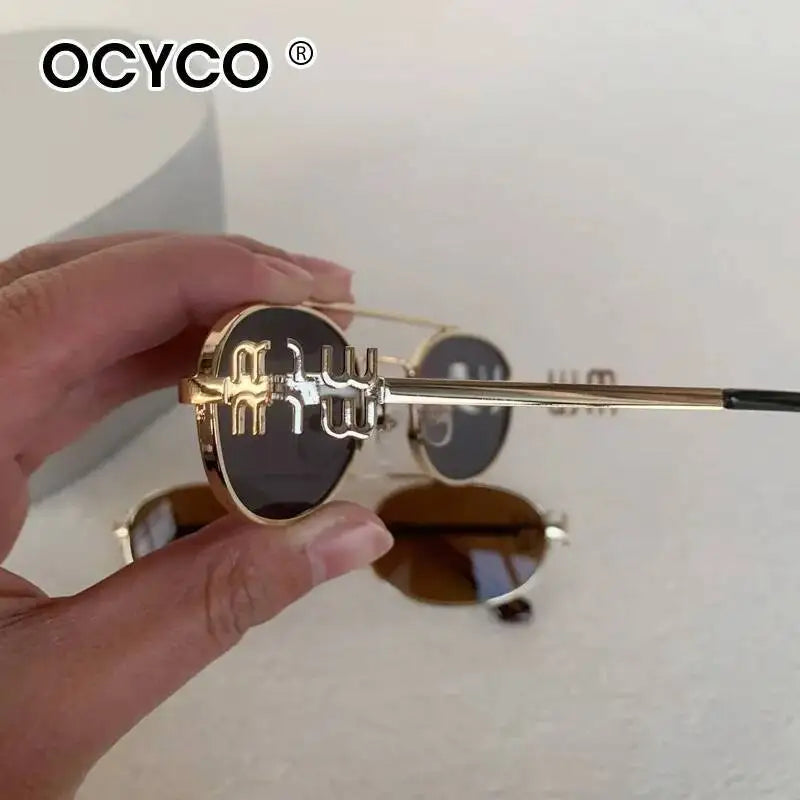 Zovict Rebel Oval Sunglasses by Zovict