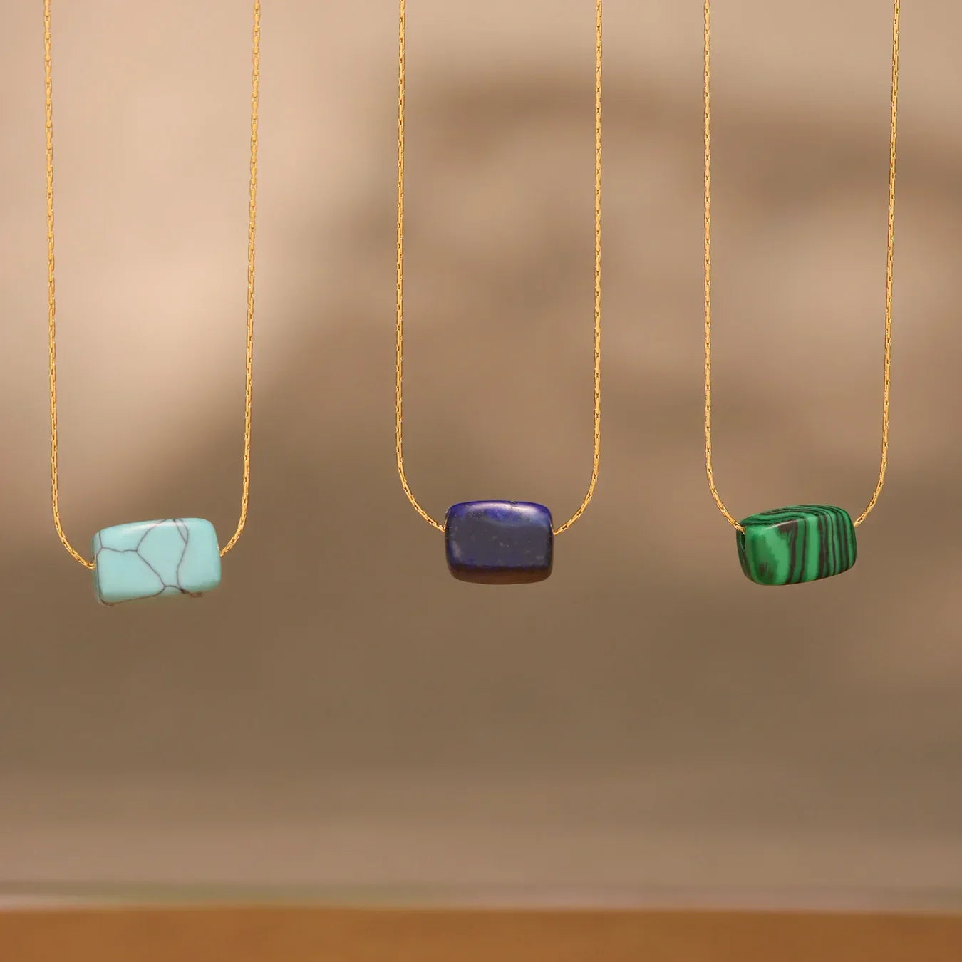 Sovict Turquoise Square Pendant