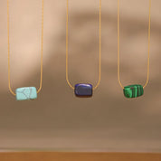 Sovict Turquoise Square Pendant