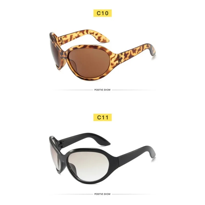 Zovict 2000s Wrap Sunglasses by Zovict