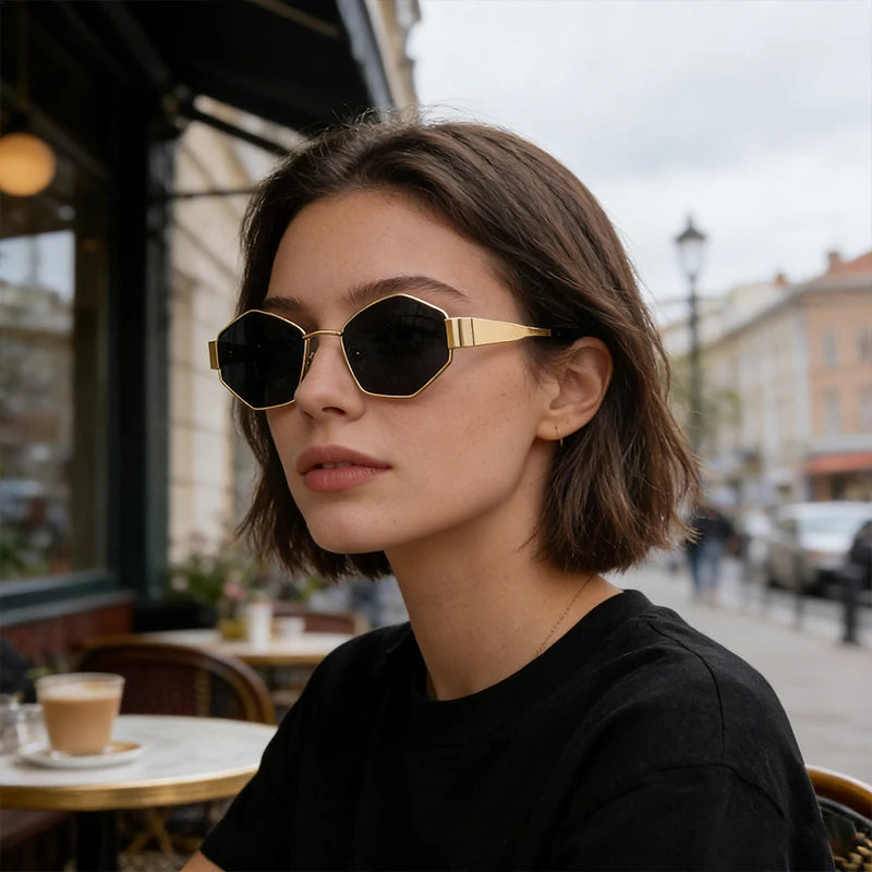 Zovict Hexa Metal Sunglasses by Zovict