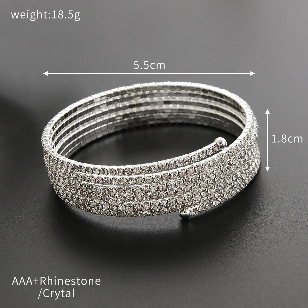 Sovict Elastic Zircon Bracelet