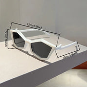 Zovict Mirage Irregular Sunglasses by Zovict
