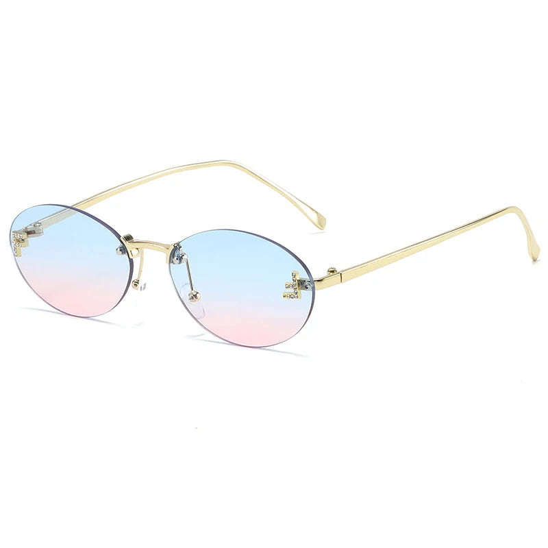 Zovict Finesse Oval Sunglasses by Zovict
