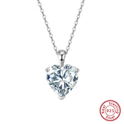 Sovict Silver Heart Pendant