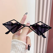 Zovict Heartbeat Rimless Sunglasses by Zovict