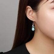 Sovict Larimar Streamline Earrings
