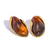 Sovict Gold Resin Geo Studs