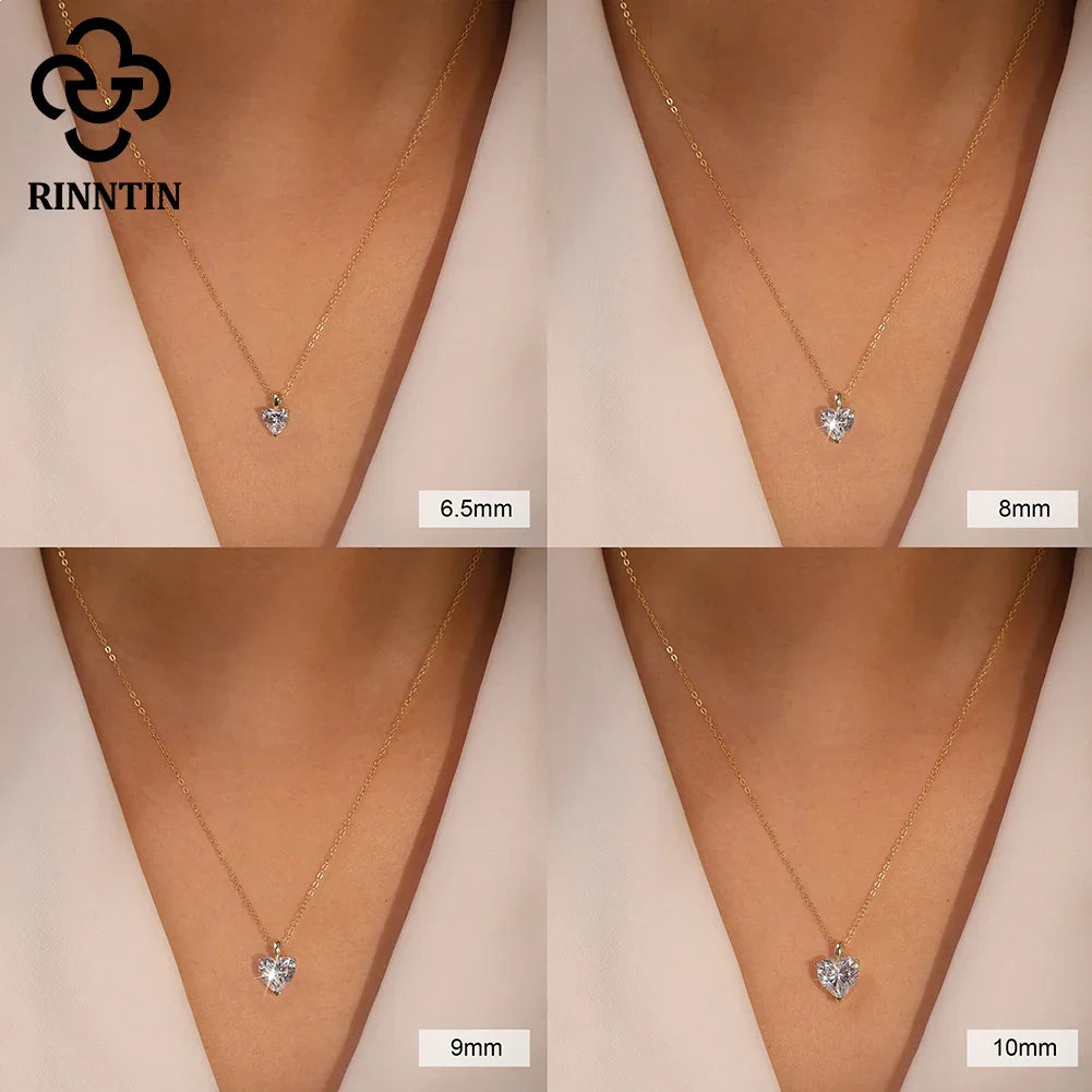 Sovict Silver Heart Pendant