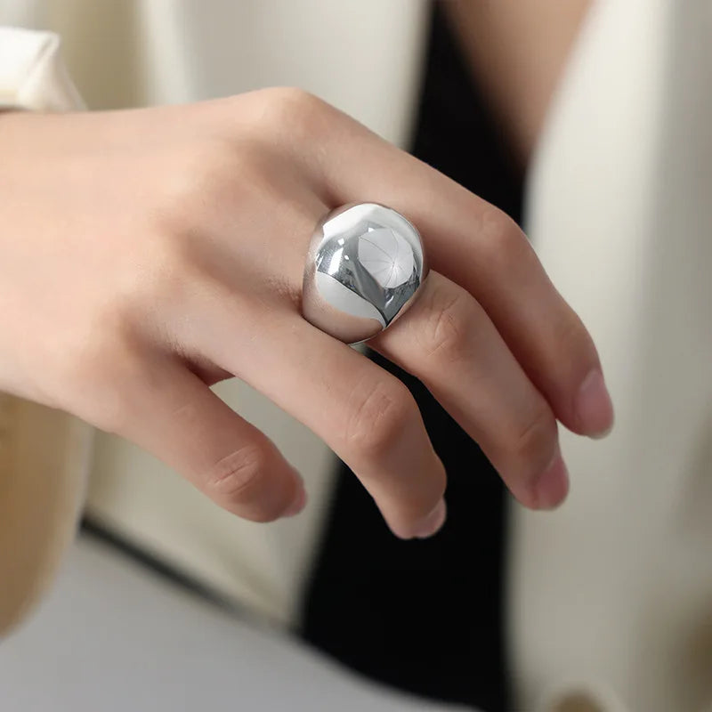 Sovict Oval Chunky Ring